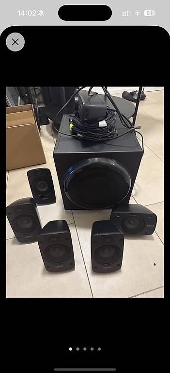 Lautsprecher: Logitech Z906 Lautsprecher System THX – Gebraucht aus Bern von fab_tx65