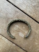 Armreif Metall geflochten