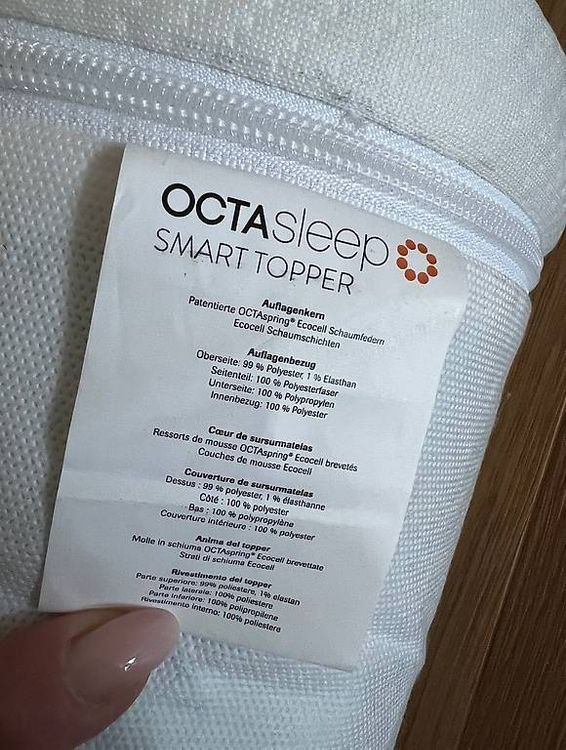 Materassi: Matratzen-Topper Octasleep 160x200 – Usato da Schmerikon venduto da cariseel 4