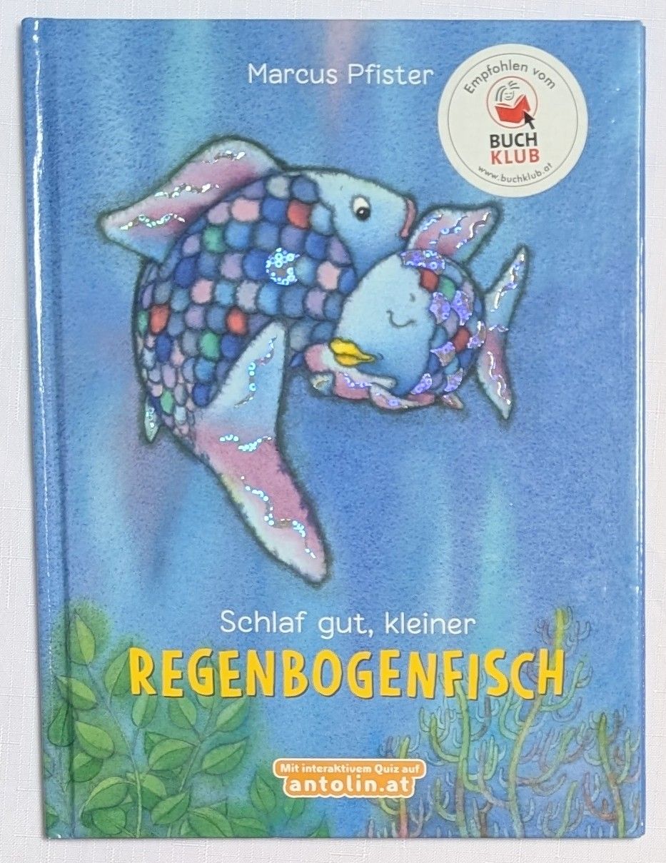 Libri: Schlaf gut, kleiner Regenbogenfisch - Marcus Pfister – Usato da Wängi venduto da ABIZONE-86