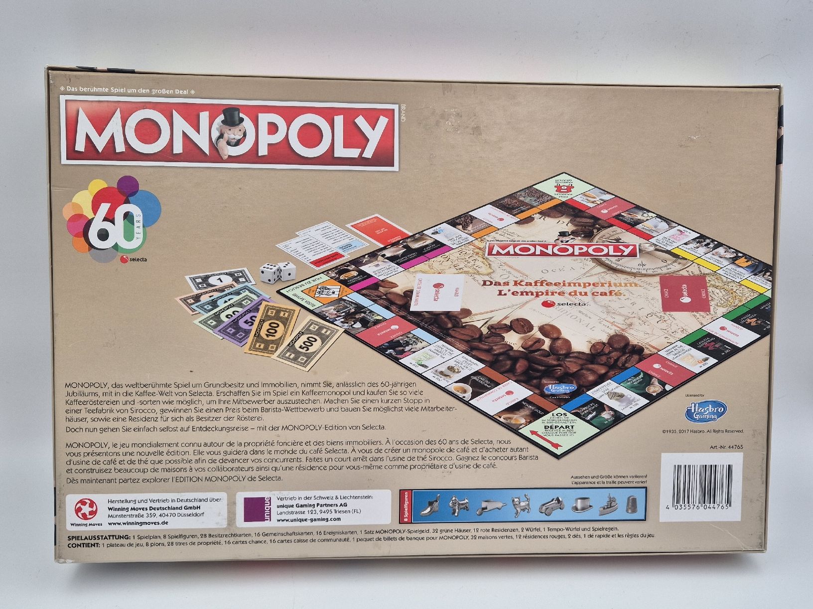 Spiele: Monopoly Selecta Kaffee-Edition – Gebraucht aus Ettiswil von beekeper13 1