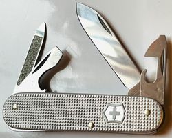 Victorinox-Cadet 5 Colors, silberig, OVP., mit Hülle