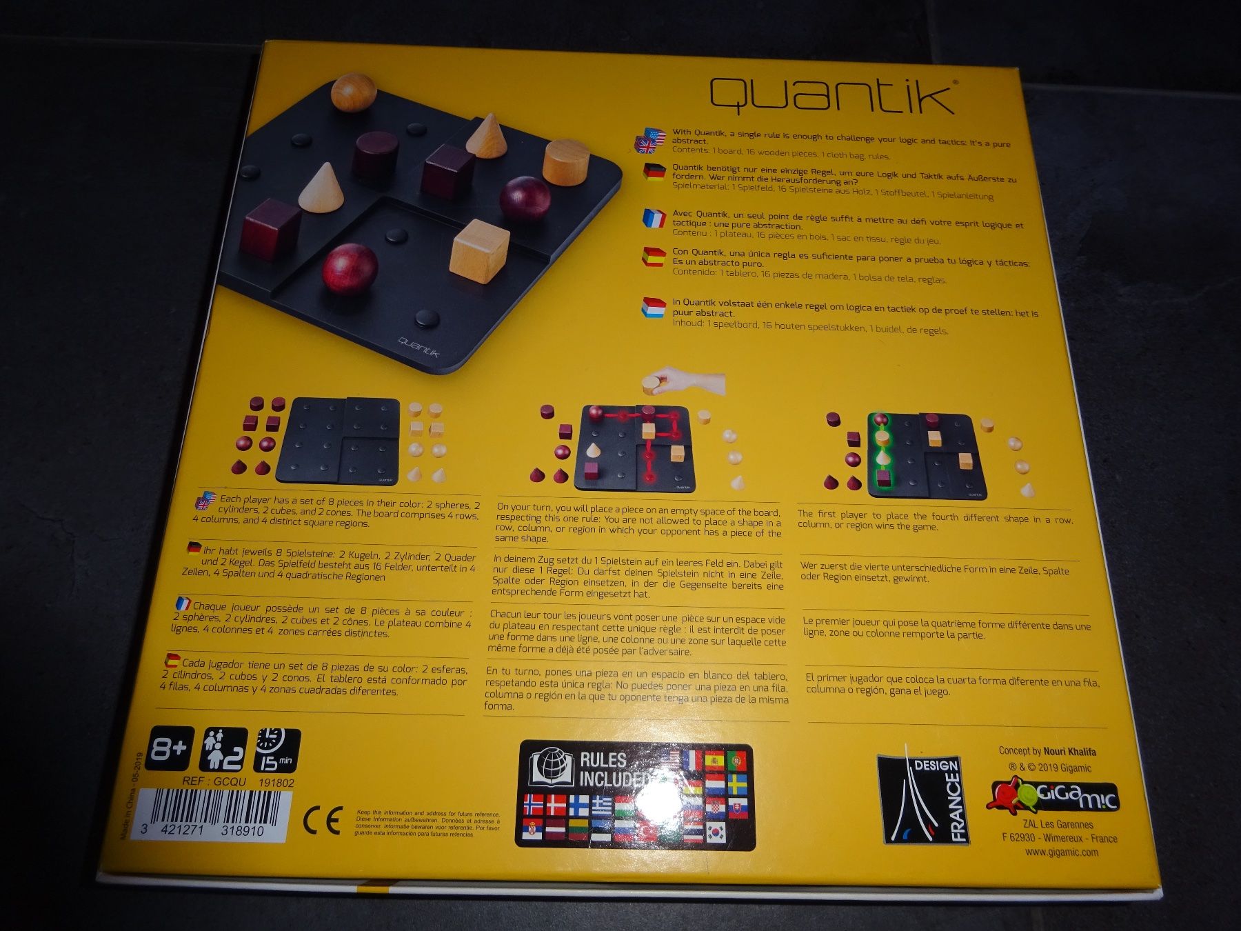 Spiele: Jeux de société QUANTIK – Neu (gemäss Beschreibung) aus Sierre von sud_fg5q 3