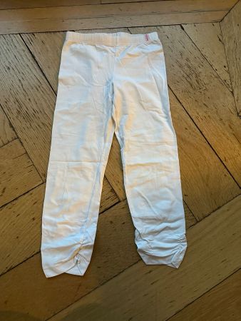 Kinder Leggings von Mexx Gr. 116 gerafft am Hosenbein