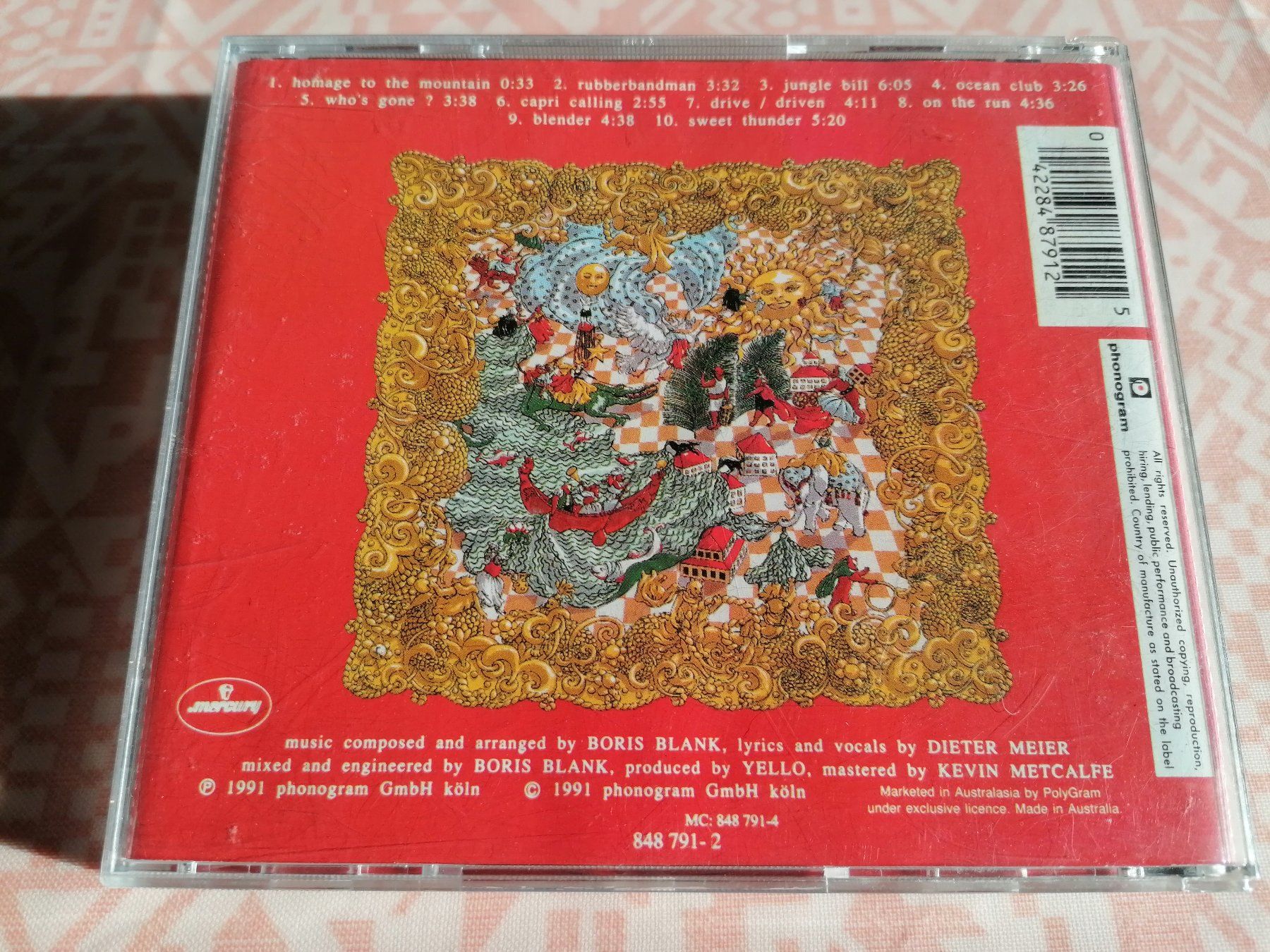 CD: YELLO - BABY (Phonogram 1991) – Usato da Ermenswil venduto da easyric 2