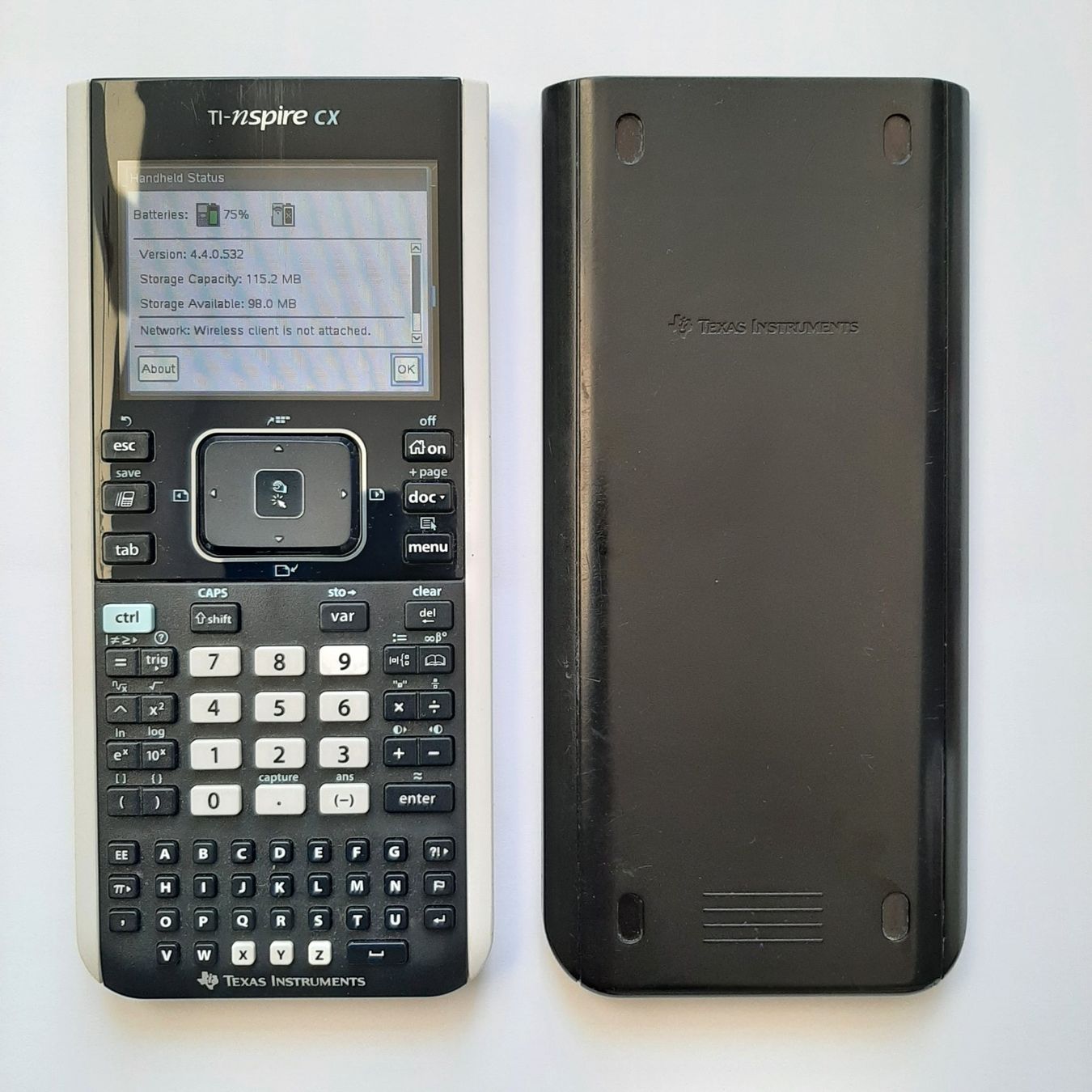 Texas Instruments Taschenrechner: TI-Nspire CX avec logiciel et câble – Gebraucht aus Carouge GE von cecob0909