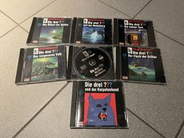7 Hörspiel CDs "Die drei ???" Hitchcock Grusel