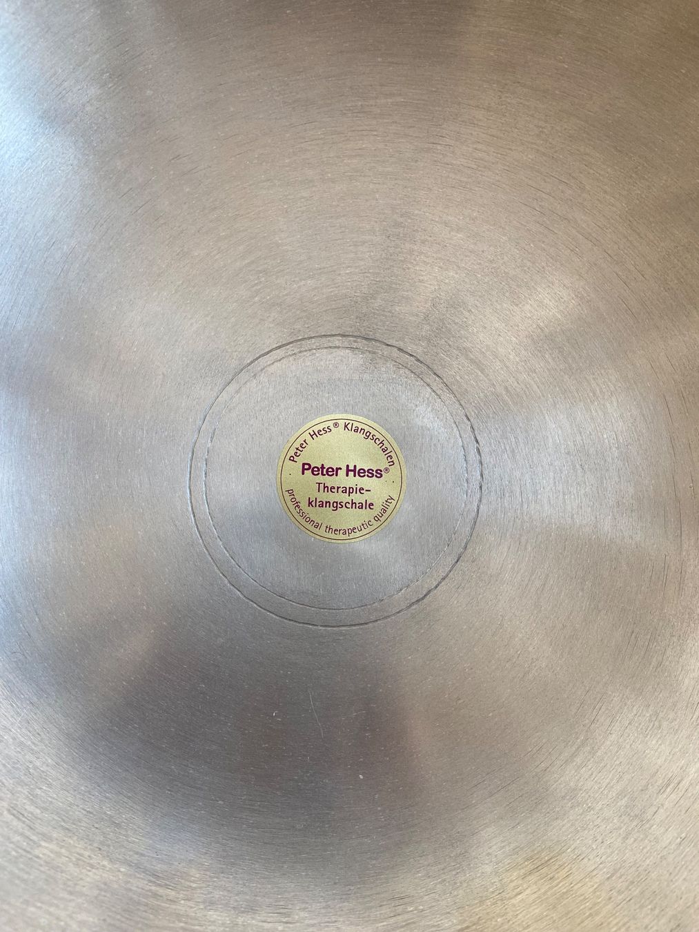 Strumenti musicali: Peter Hess Therapieklangschale – Nuovo (secondo la descrizione) da Murten venduto da emma7007 1