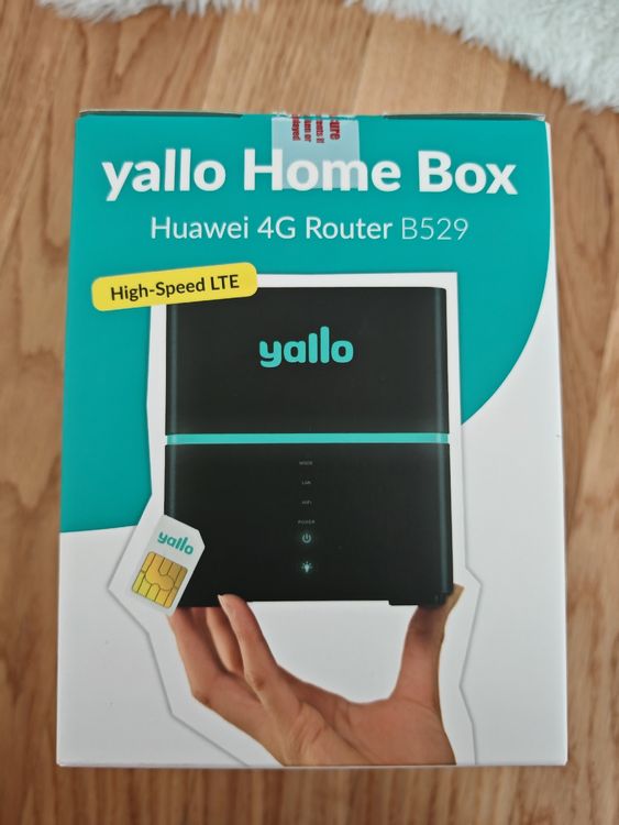 Yallo Home Box - Huawei LTE Router 4G SIM Router B529s-23a (Gebraucht ...