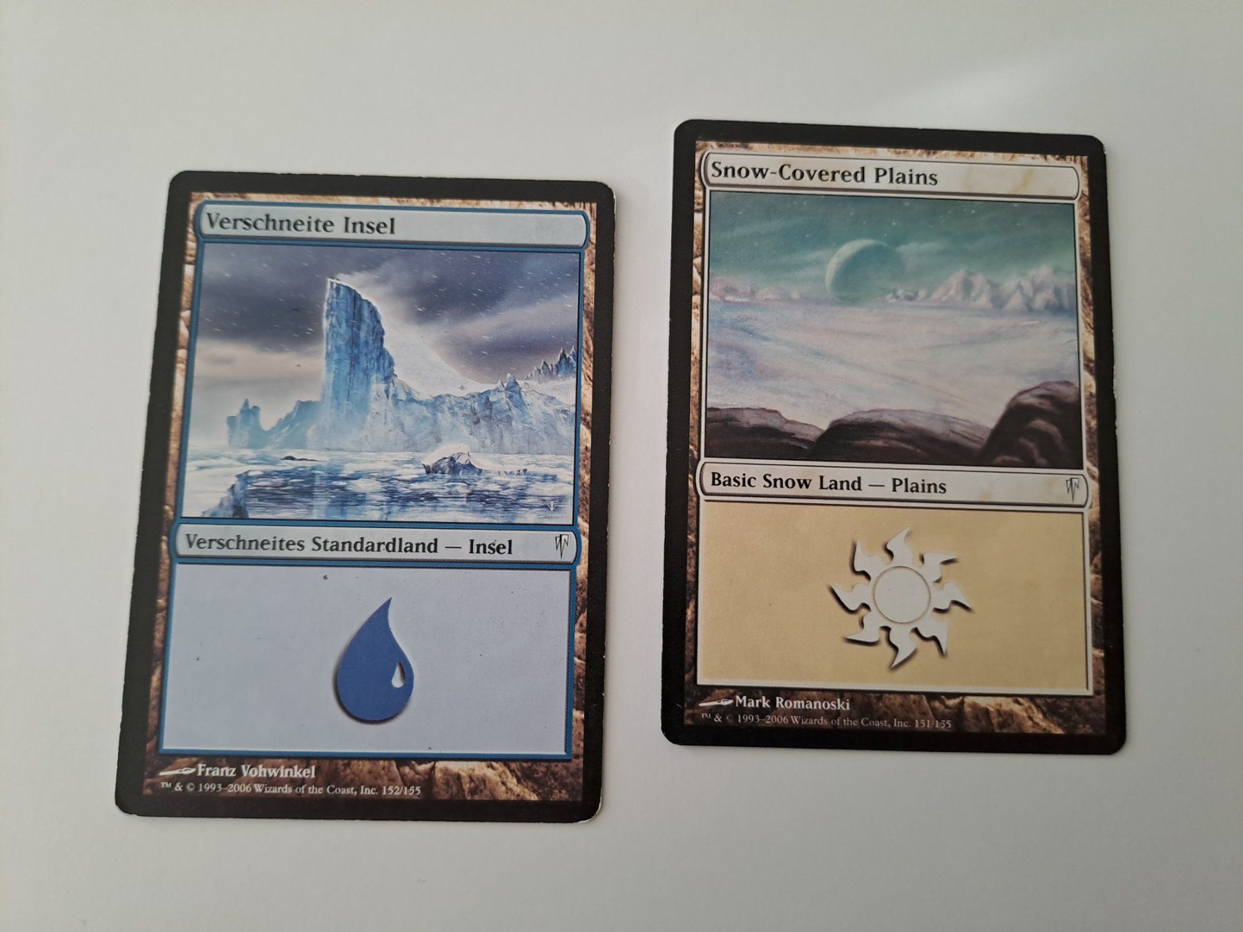 Magic The Gathering Sammelbilder & Trading cards: MTG 22 Snow-Covered Lands – Gebraucht aus Lüchingen von taumin 2