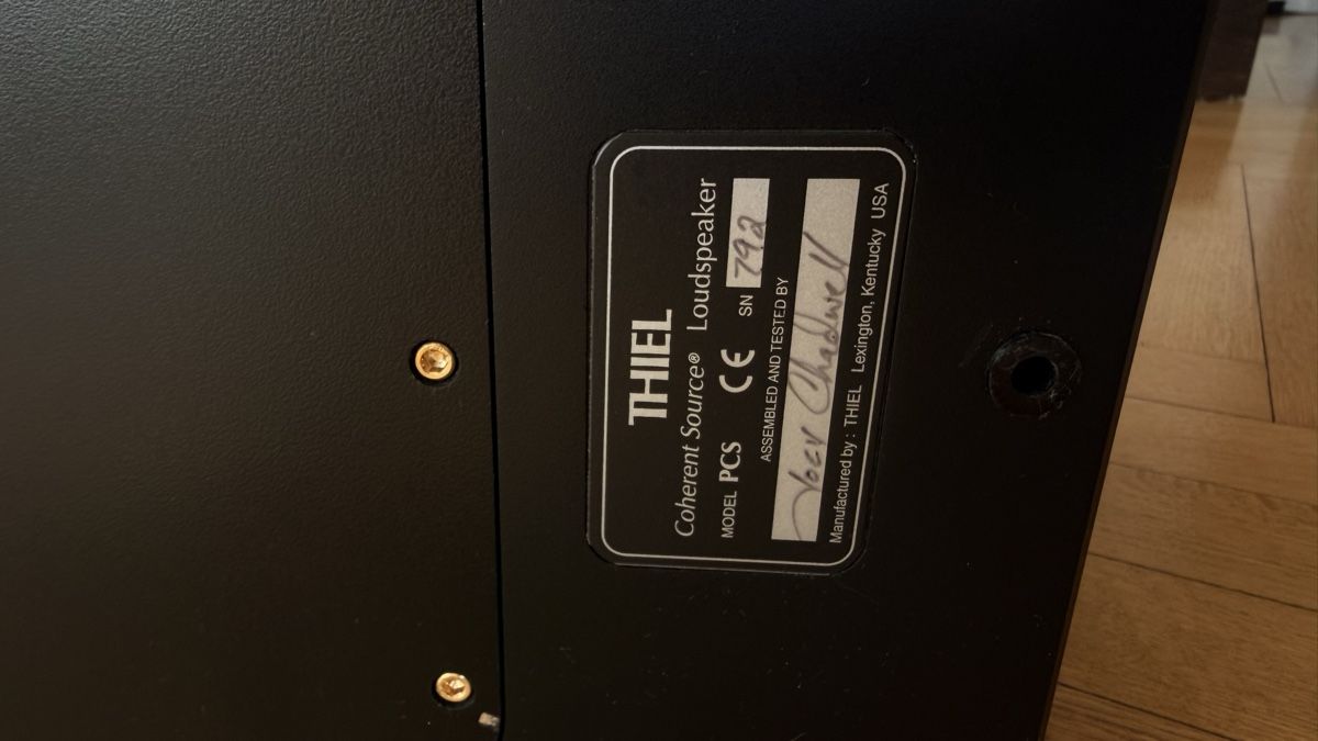 Thiel Audio Haut-parleurs: Thiel Coherent Source PCS Loudspeakers 2x – Neuf (Voir description) à Zürich par kin_bs2z 3