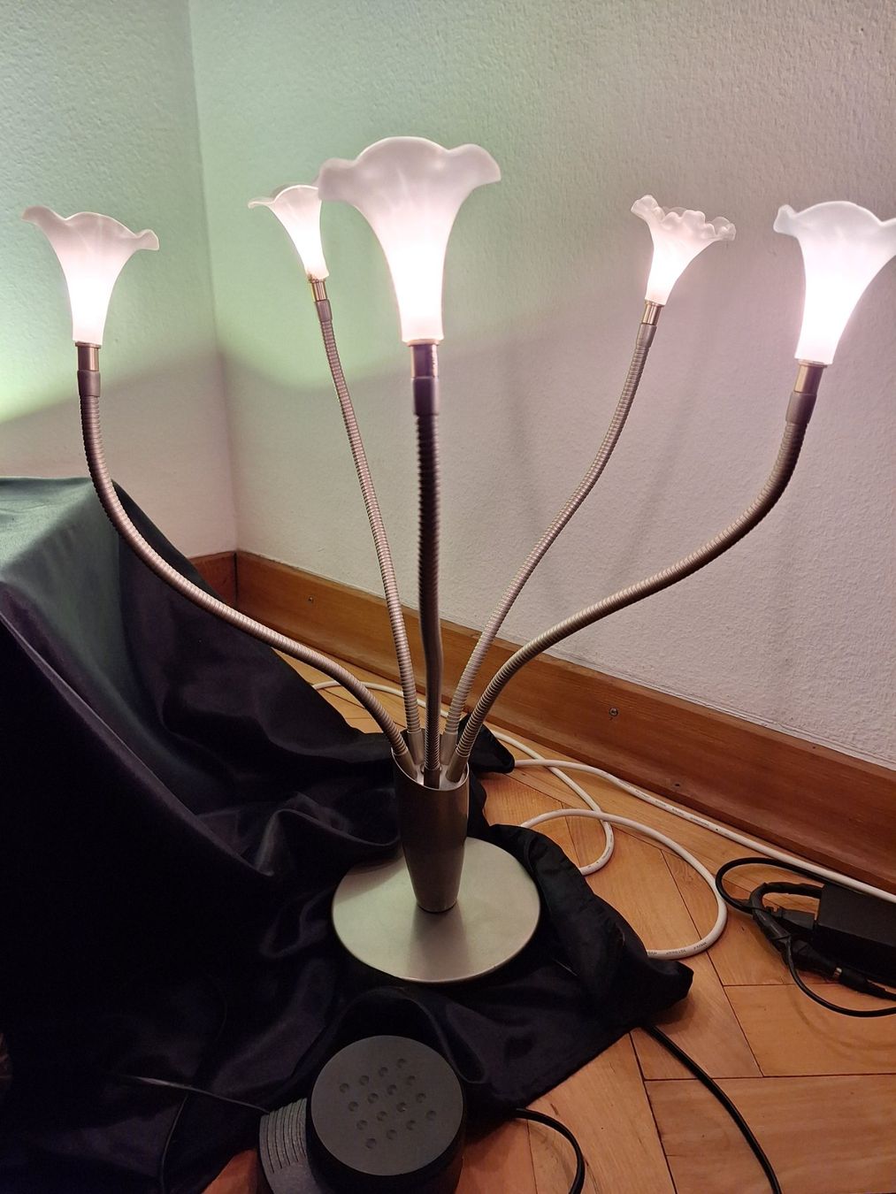 Lampade: Wunderschöne Lampe mit 2 Ersatzgläser – Usato da Luzern venduto da luc_9k8h