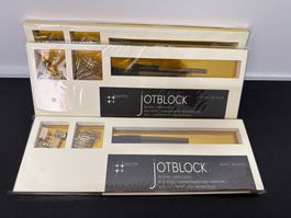 Neu Restposten Notizblock Jotblock three by three (3x)