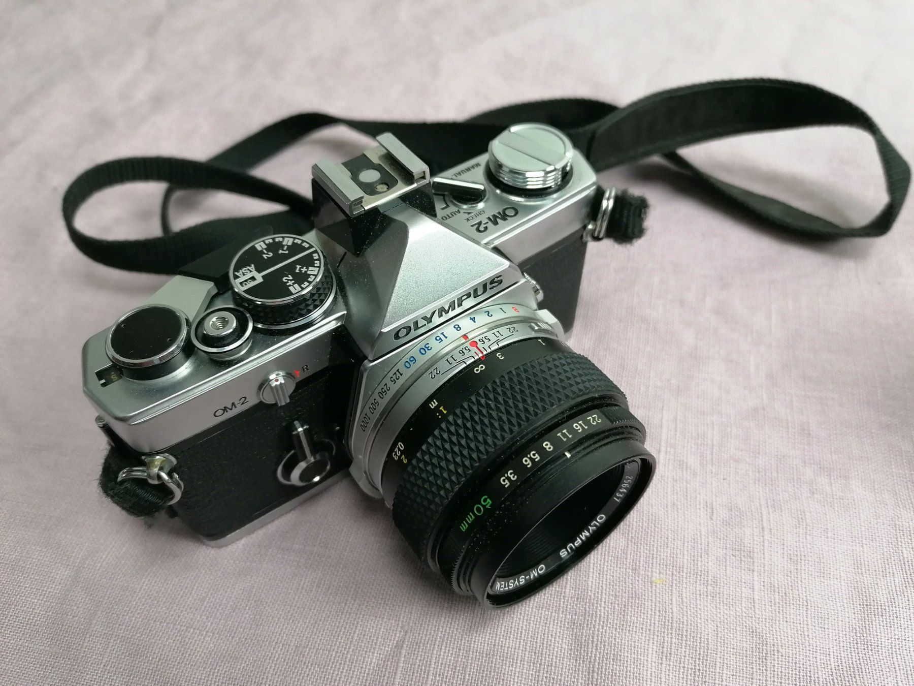 Olympus Kamera: Set Olympus analog Kameras / Objektive – Gebraucht aus Köniz von Brockenreich 2
