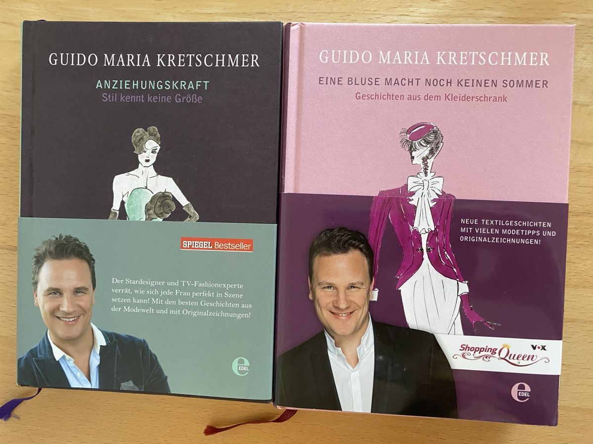 Libri: 2 Modebücher von Guido Maria Kretschmer – Usato da Schwarzenburg venduto da Michellu