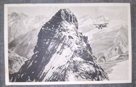 Flugpostkarte Matterhorn 1927