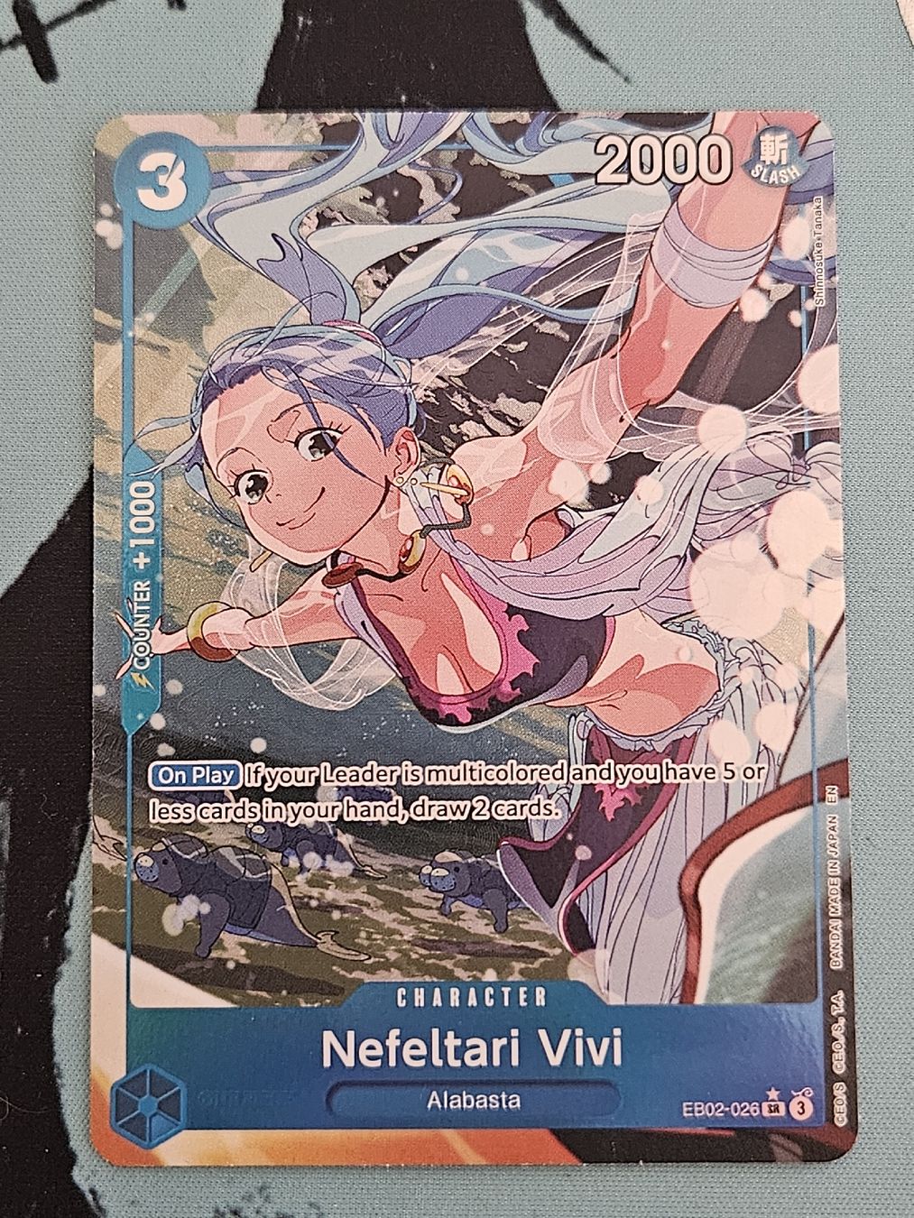 Bandai Carte collezionabili: One Piece TCG - Nefeltar Vivi AA EN – Nuovo (secondo la descrizione) da Safnern venduto da wil_z6qf