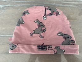 Smafolk Mädchen Beanie Hase rosa Grösse 4-6 Jahre
