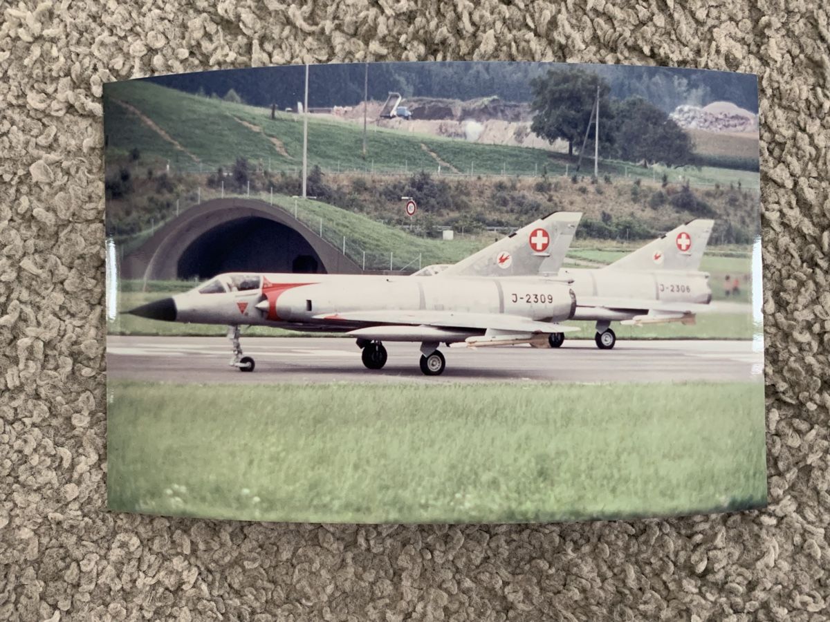 Poster & Bilder: Foto Mirage IIIS der Schweizer Luftwaffe  – Neu (gemäss Beschreibung) aus Esslingen von Gargamel011