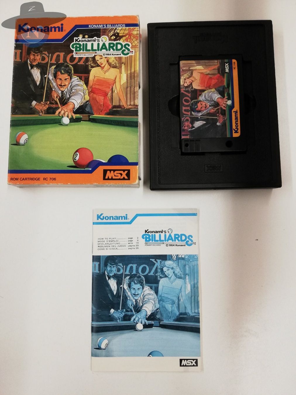 Giochi: Konami's Billards / MSX – Usato da St. Gallen venduto da zorro_dc