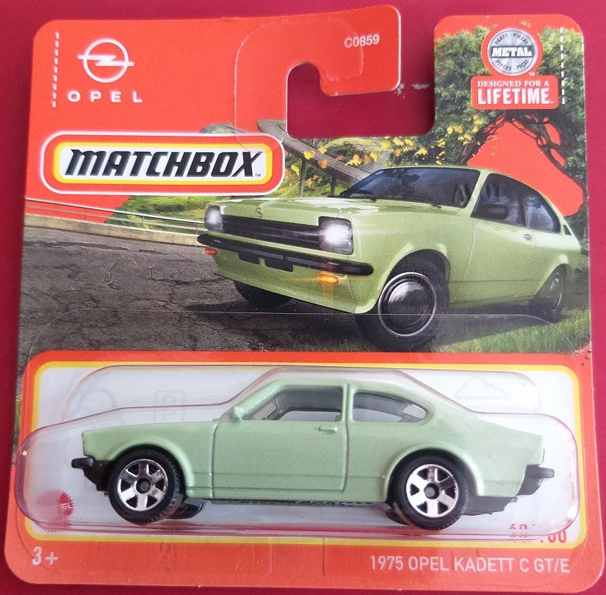 Opel Voitures modèles: Matchbox Opel Kadett C GT/E – Neuf avec emballage d'origine à Brugg AG par Evilweevil