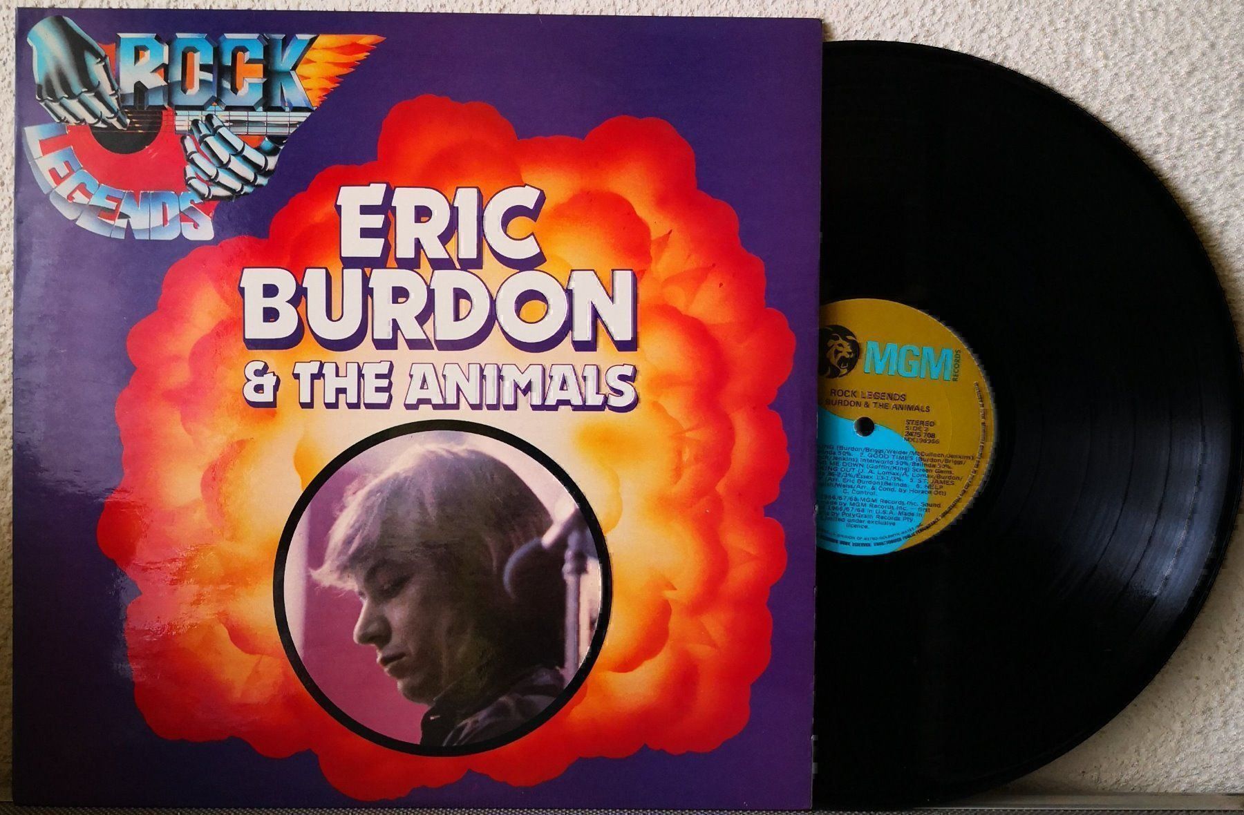 Dischi in vinile: ERIC BURDON + THE ANIMALS - ROCK LEGENDS – Usato da Greifensee venduto da scharmant
