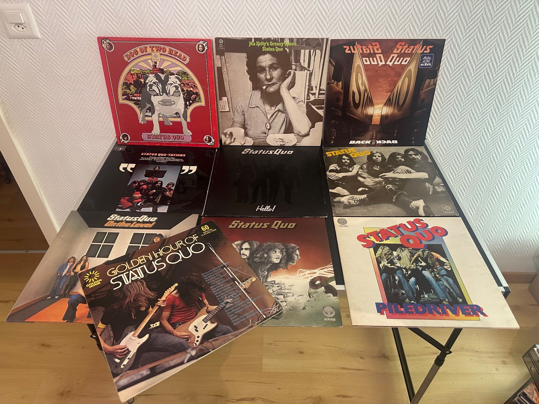 Dischi in vinile: 10 Vinyl Langspielplatten von Status Quo – Usato da Amriswil venduto da Valk1