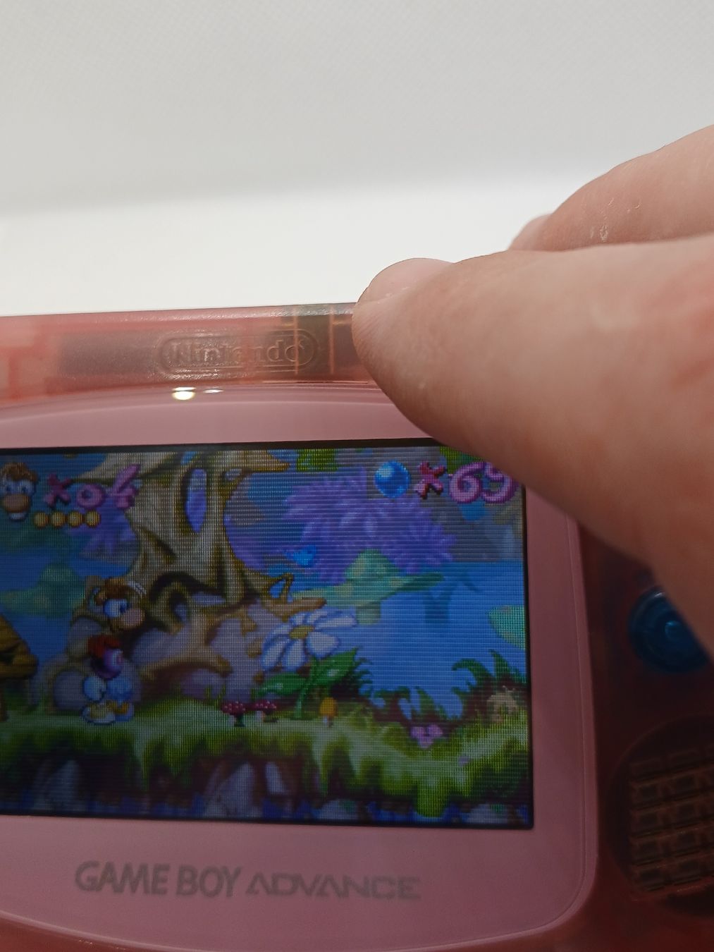 Nintendo Consoles: Nintendo Game Boy Advance ecran couleur ITA+Jeu Rayman – D'occasion à Penthalaz par Allgoodsuisse 3