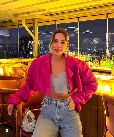 Rosa Design-Jacke