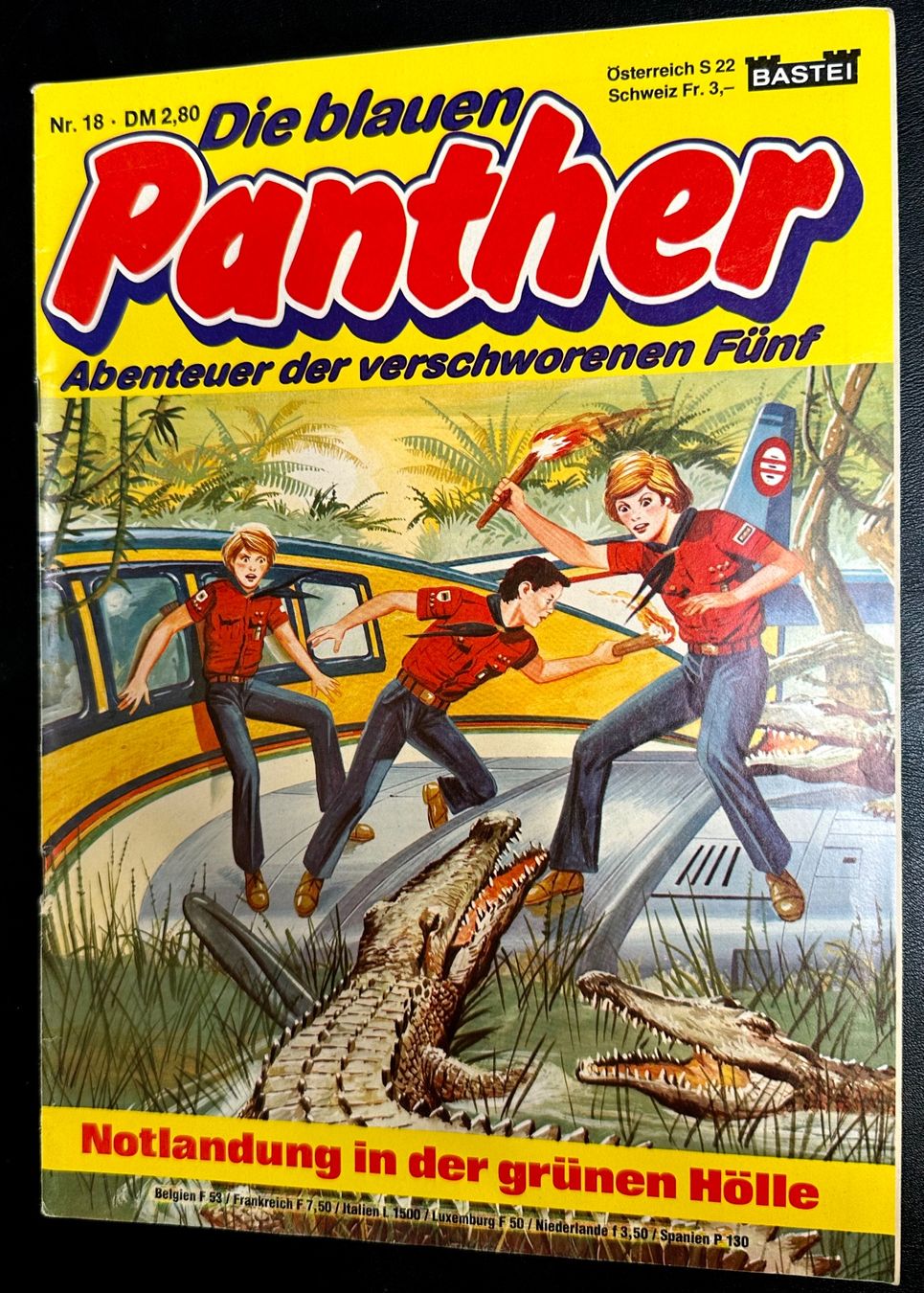Fumetti: Die blauen Panther Nr. 18, 1980 , hunderteComics eingestellt – Usato da Seltisberg venduto da quadartswiss