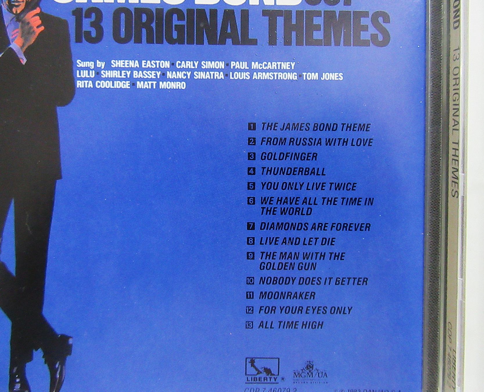CD: CD - James Bond 007 -13 Original Themes – Usato da Auenstein venduto da Padabimbim 2