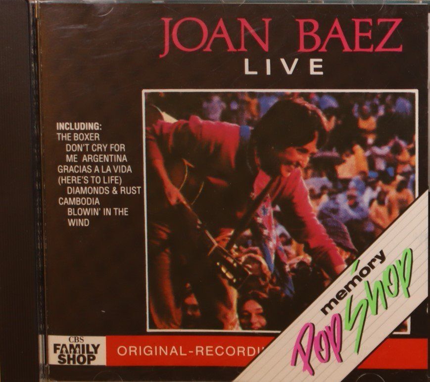 CD: Joan Baez – Live – Usato da Luzern venduto da CONTENTI