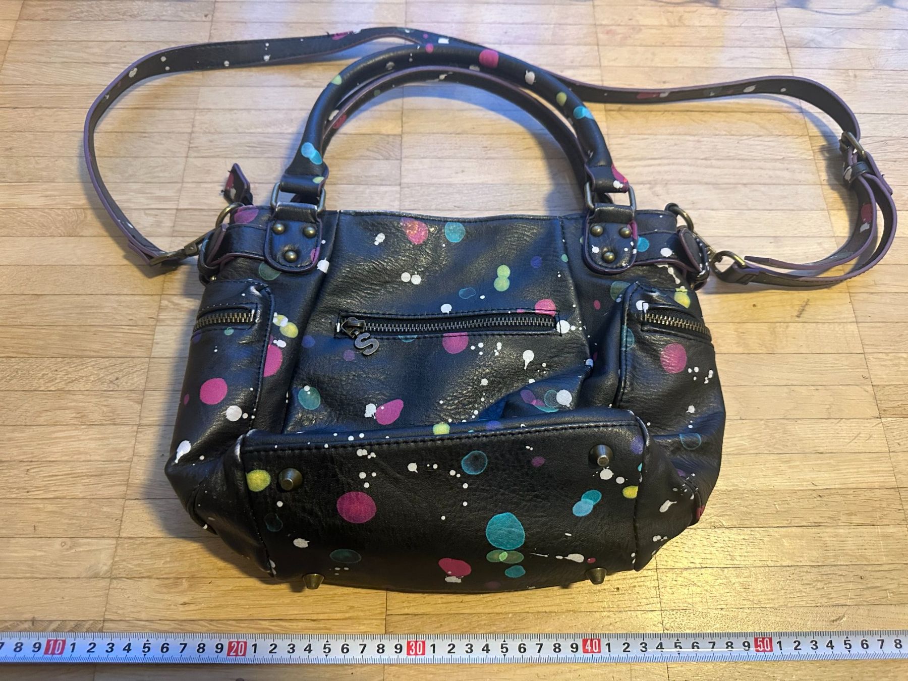 Desigual Borse da donna: Damen Desigual Handtasche schwarz – Usato da Zug venduto da Supervamp 1