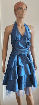 Neues sommerliches festliches Neckholder-Kleid, Gr. XL