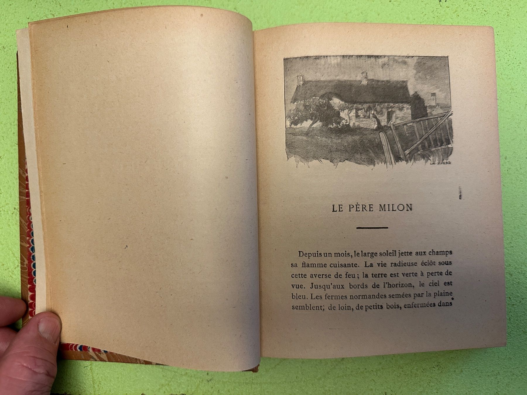 Libri: Guy de Maupassant: Le Père Milon. – Usato da Zürich venduto da allp 3