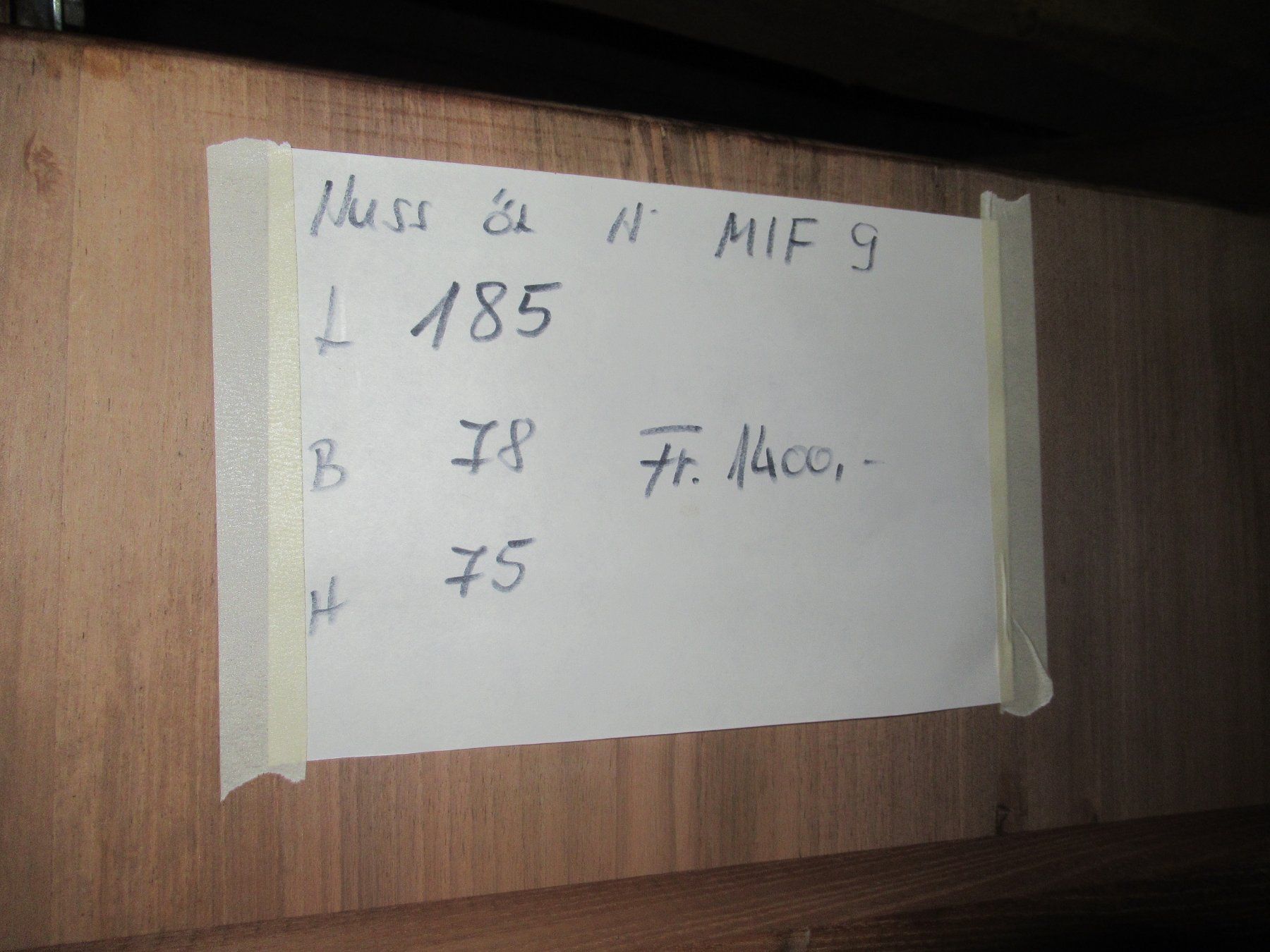 Tavoli: Beizentisch (Nuss/185) – Nuovo (secondo la descrizione) da Berg SG venduto da Pizza58 7
