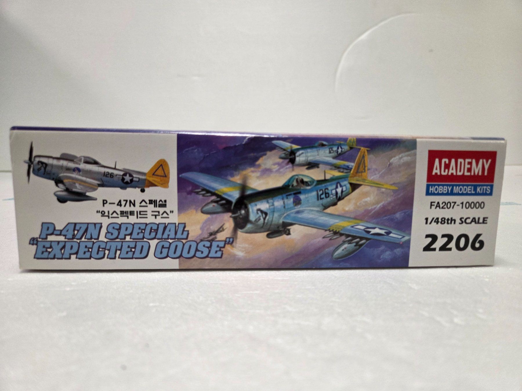 Academy Modellbausätze & Standmodelle: Academy P-47N Special "Expected Goose" #2206 – Neu und originalverpackt aus Hittnau von Sika86 3