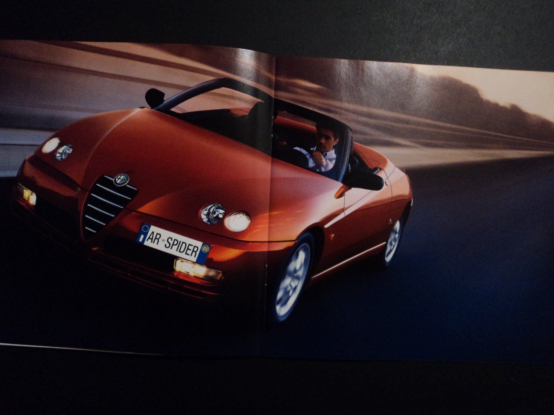Alfa Romeo Dokumente: Prospekt Alfa Romeo Spider 2003 – Gebraucht aus Schwarzenburg von modelCARama 1
