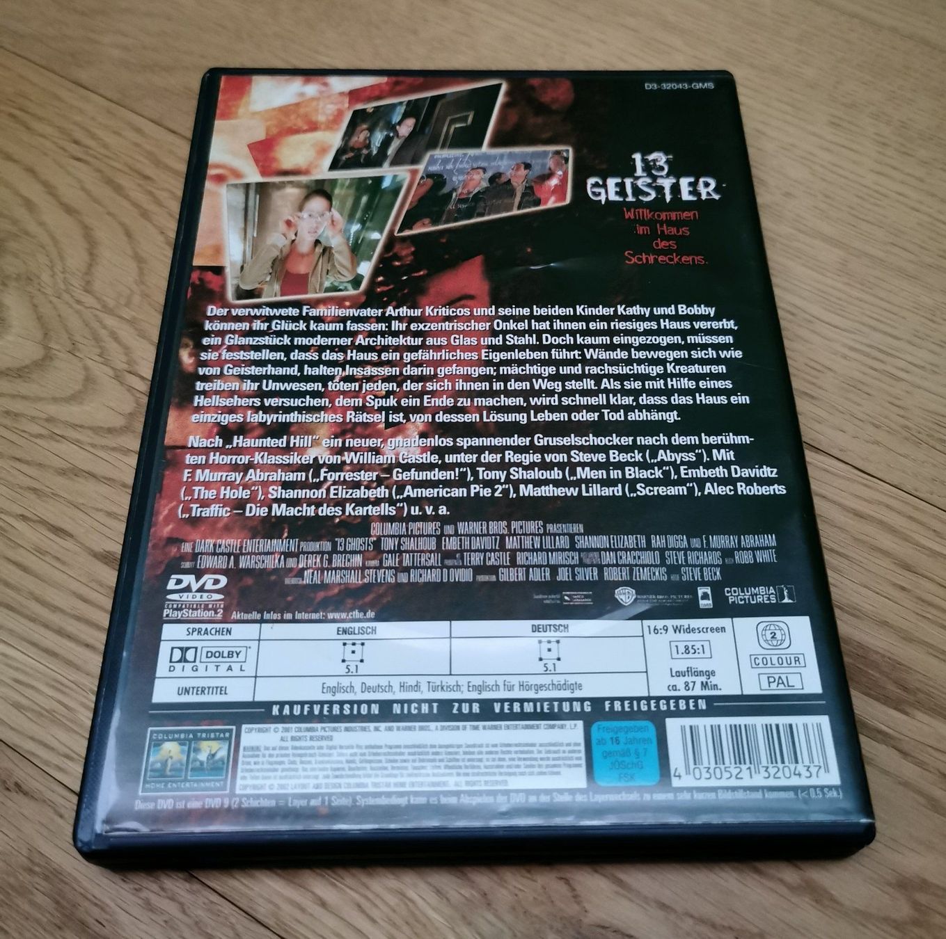 Alle DVDs: 13 Geister – Gebraucht aus Niederwangen BE von Keepers 1