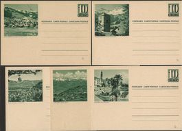 Bildpostkarte Zweisimmen Adelboden Ascona Vercorin Bad Ragaz