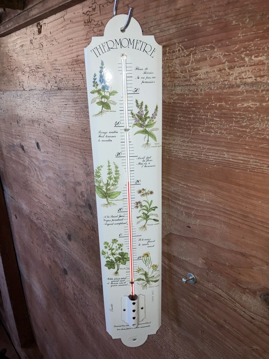 Altro per la casa: Thermometer, Emaille, Paris – Usato da Neftenbach venduto da 889095 3