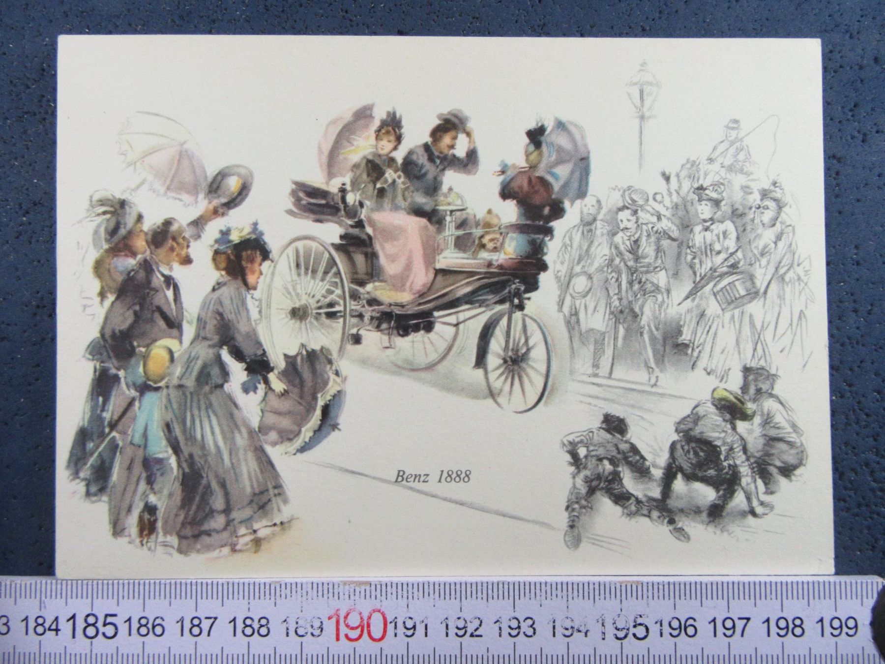 Cartoline postali: AUTO AK OLDTIMER BENZ 1888 – Usato da Ettingen venduto da Hausi4711