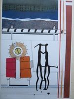 Nils Haglund  1939-1990  Farboffsetlithografie  handsigniert