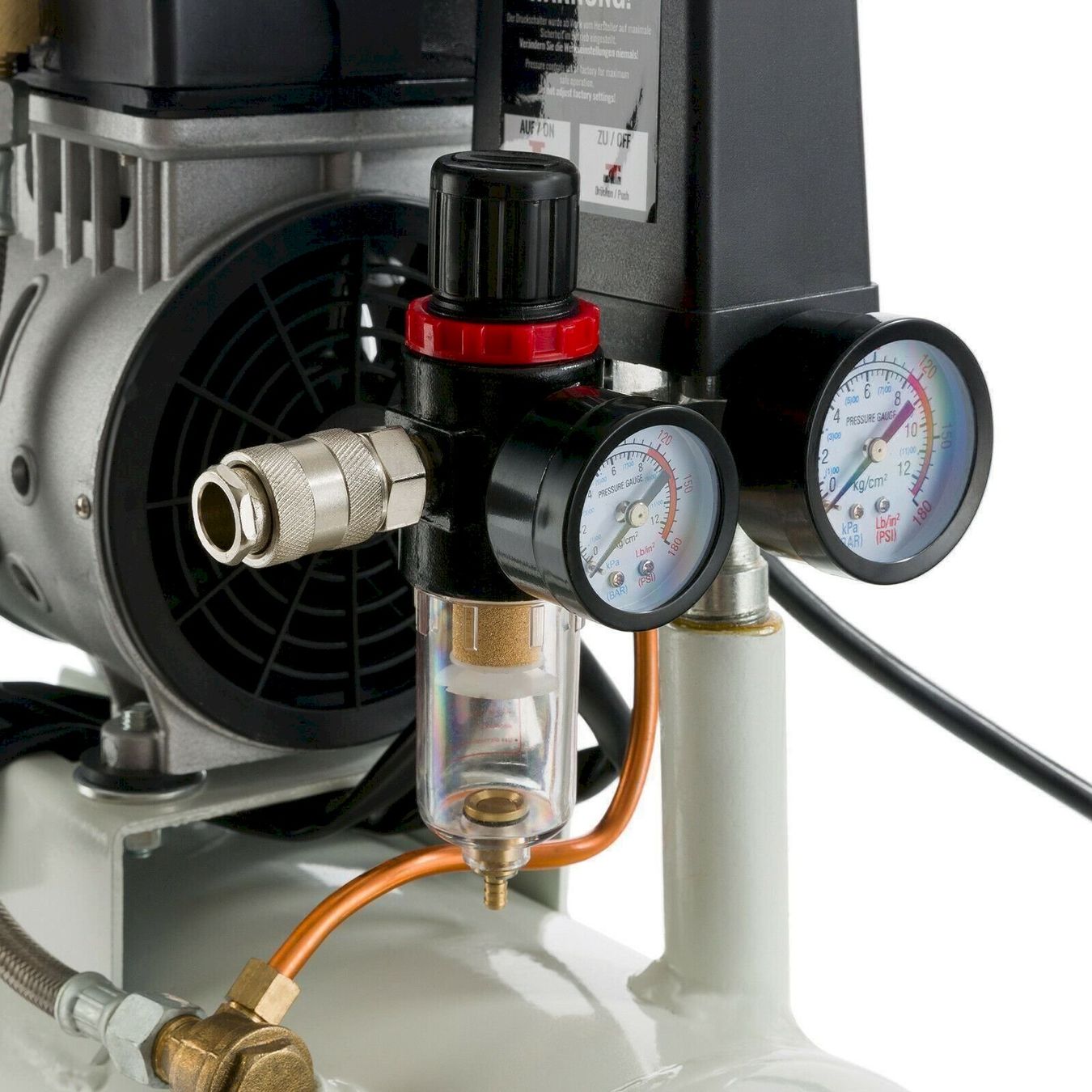 Compressori: Arebos Druckluft Flüster Kompressor 500W – Nuovo e nell'imballaggio originale da Bottighofen venduto da zaap 2