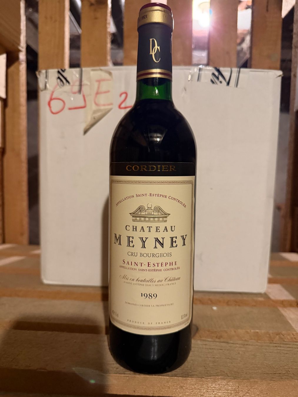 Vino: Château MEYNEY 1989 Saint-Estèphe – Nuovo (secondo la descrizione) da Roche VD venduto da avediscipule