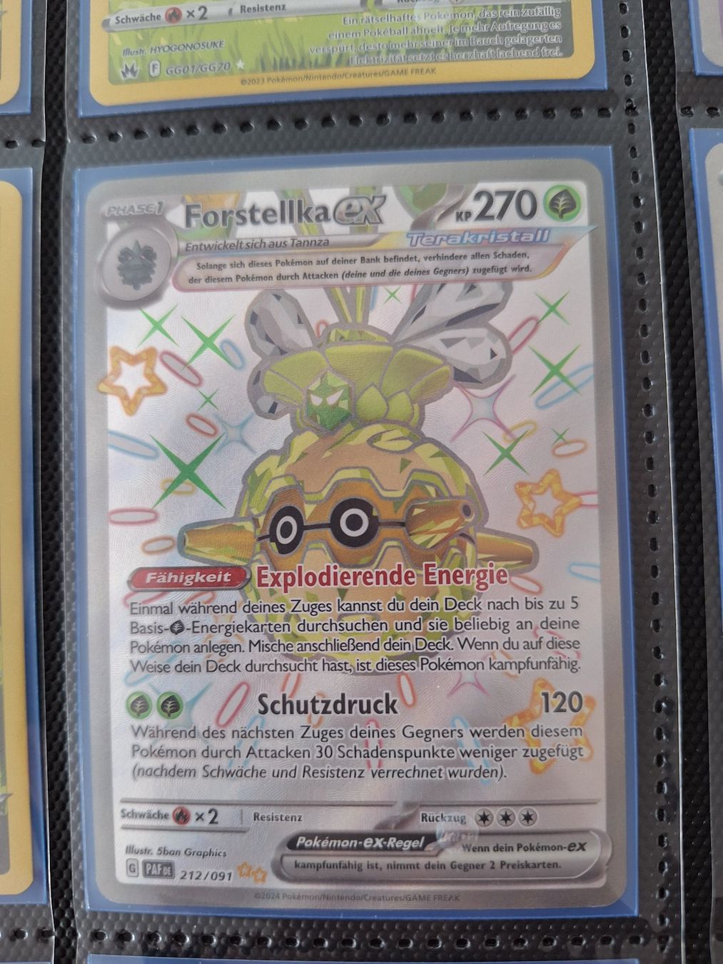Pokémon Carte collezionabili: Forstellka ex - Full Art – Usato da Altstätten SG venduto da GGsGameshop
