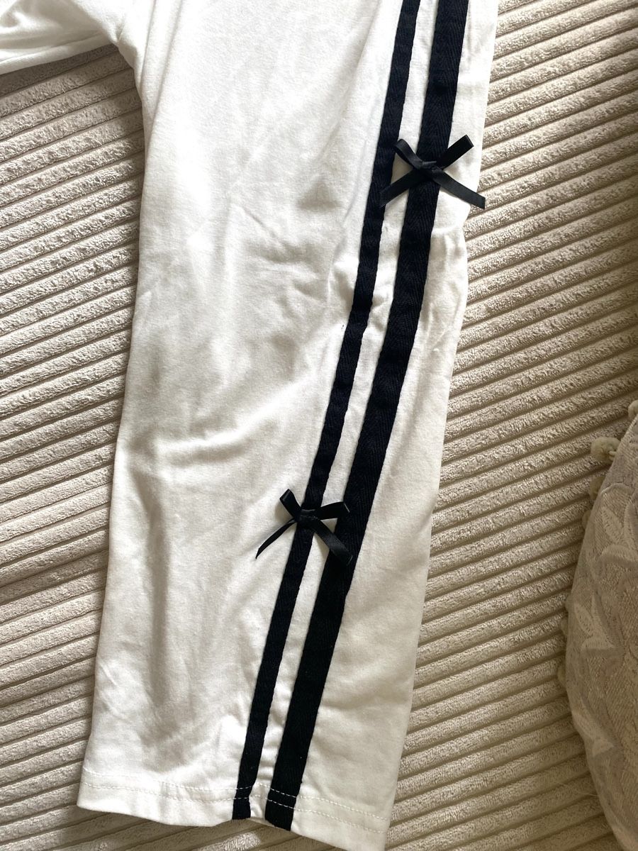 Shein T-shirt: Shein Dazy Sweatshirt Pullover Weiss Oberteil Streifen Gr. M – Nuovo (secondo la descrizione) da Langnau am Albis venduto da cynthia.jolene 5