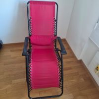 Liegestuhl Pink faltbar