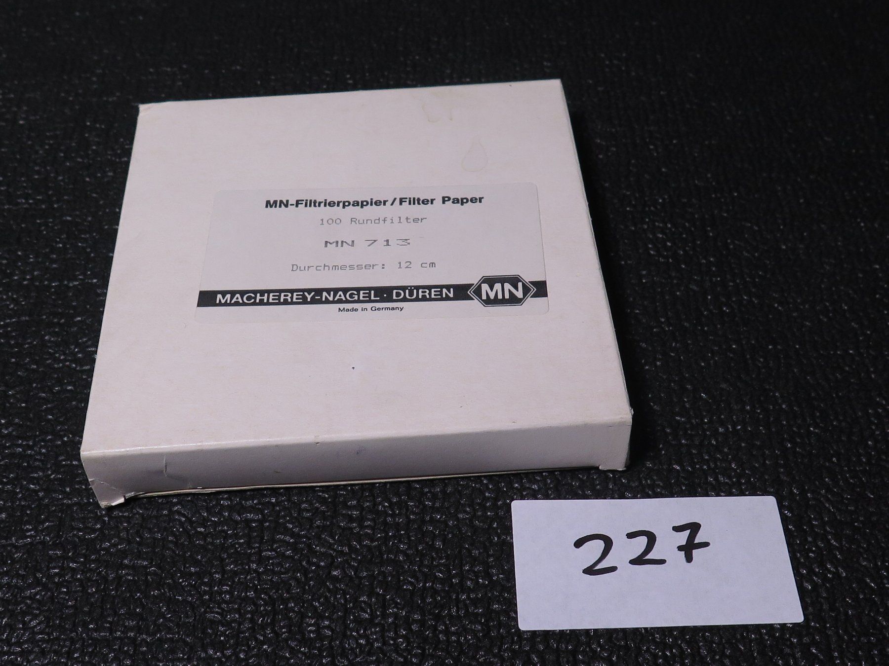 Sanitär: 1x MN 120mm Filterpapier, NEU – Neu (gemäss Beschreibung) aus Basel von Deko1