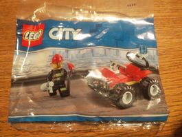 LEGO City 30361 Feuerwehr-ATV, ungeöffnet & neu!